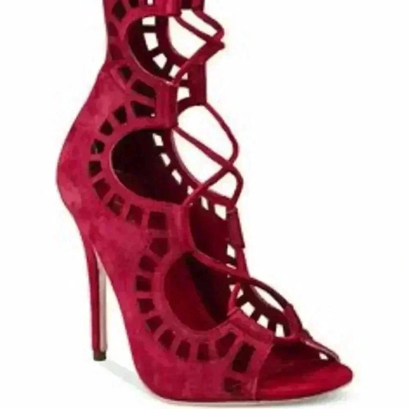 Obsession rules real suede sandals - Picture 2 of 9